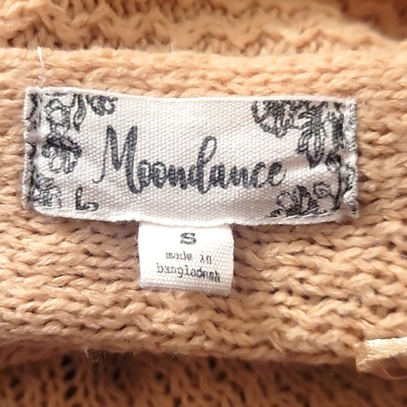 Moondance Blush Pink Cropped Twist Back Sweater Womens, Size: S - Picture 5 of 7